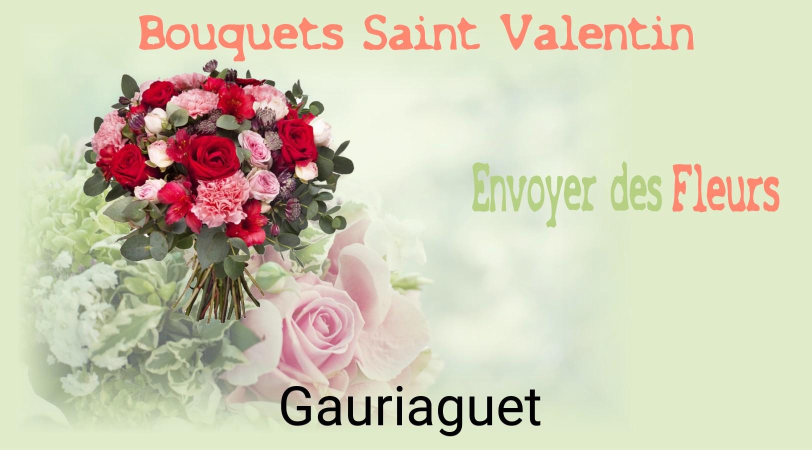 Roses de Saint-Valentin livrées à Gauriaguet